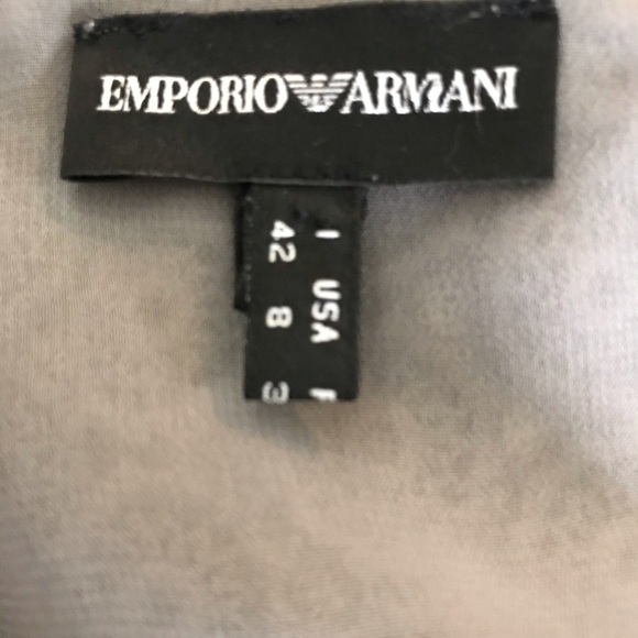 Armani exchange peplum crochet top with a bows - Picture 4 of 5